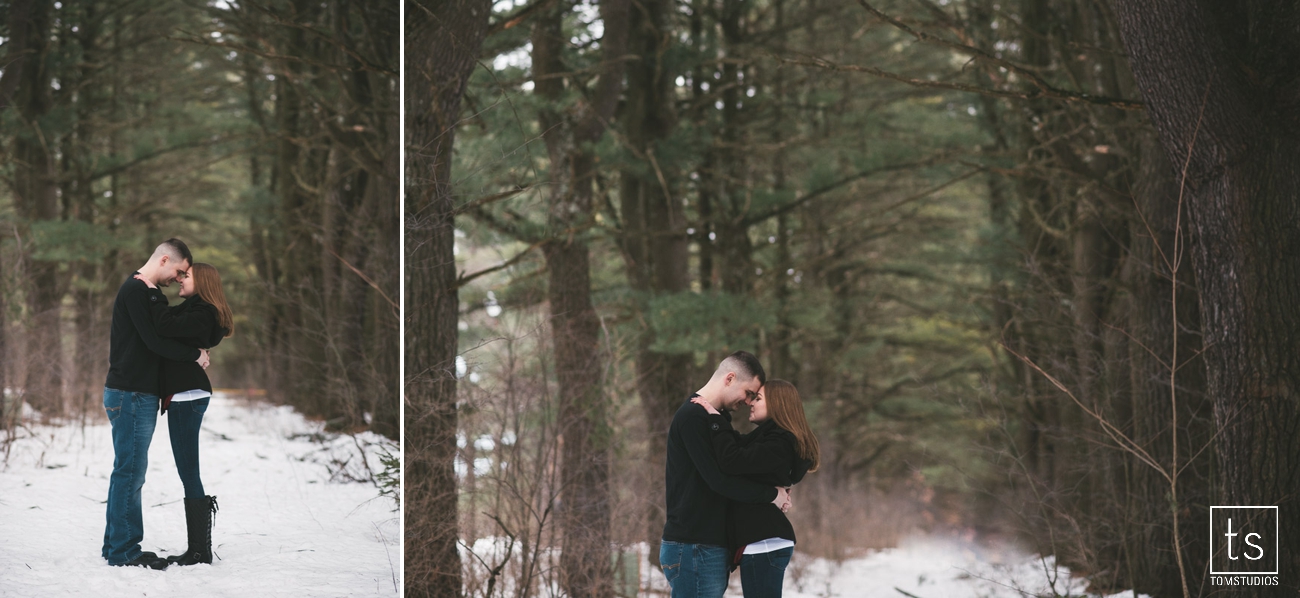 Kayla and Tom's Engagement Session in Saratoga Springs