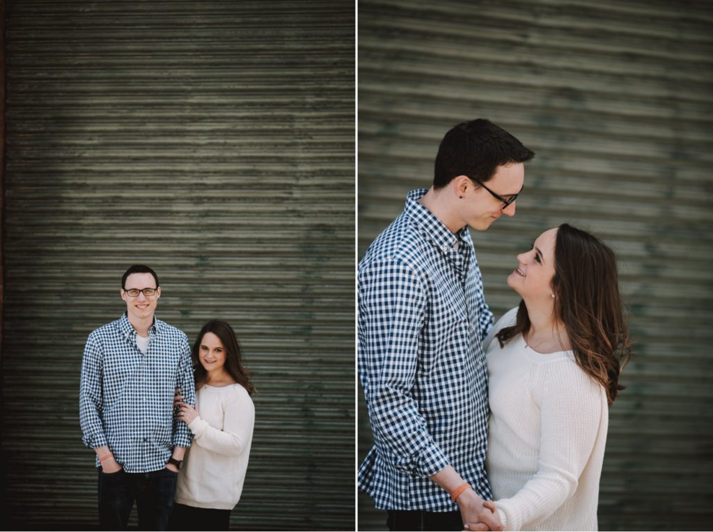 Engagement session Downtown Utica