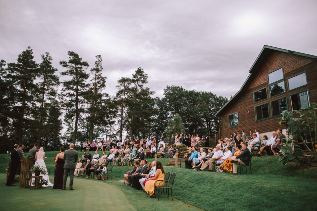 Pine Hills Golf Course Wedding Ceremony 